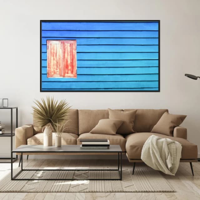 Quadro Decorativo Janela Antiga