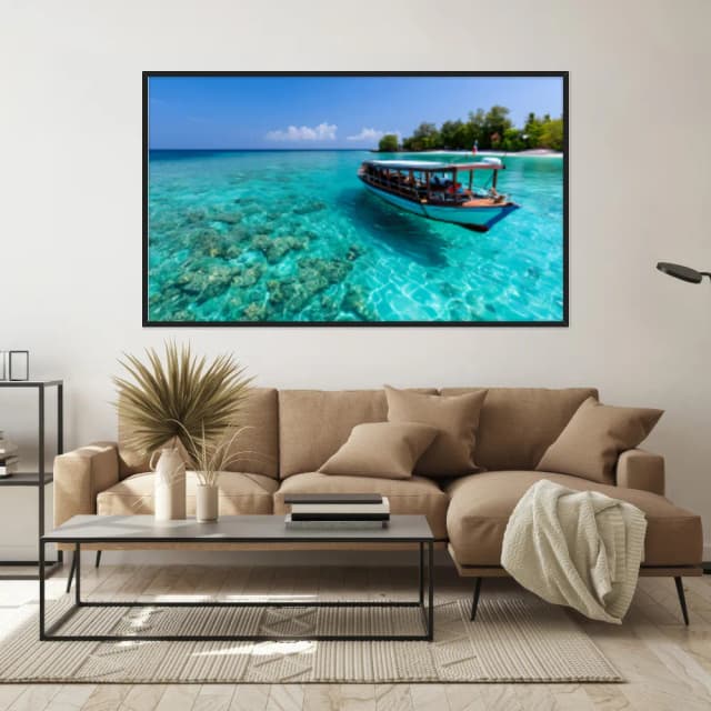 Quadro Decorativo No Mar