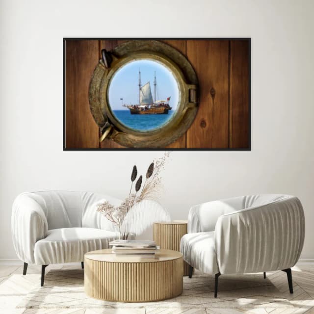 Quadro Decorativo Navio