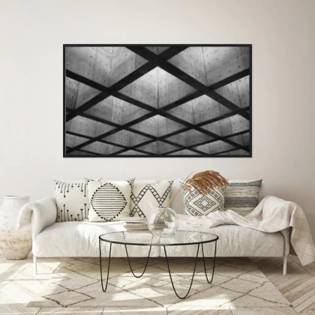 Quadro Decorativo Construção Geométrica