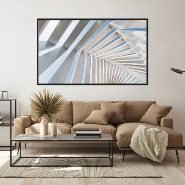 Quadro Decorativo Construção Geométrica