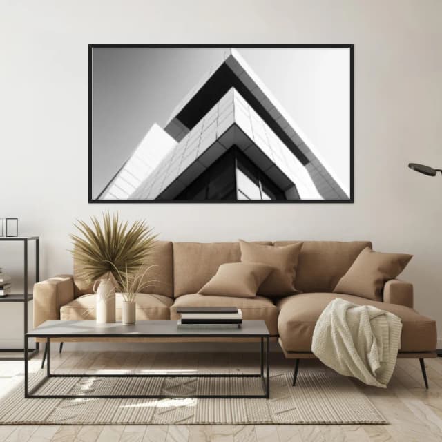 Quadro Decorativo Construção Moderna