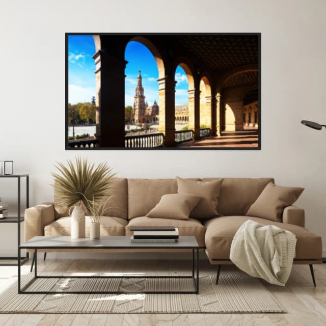 Quadro Decorativo Plaza Espanha