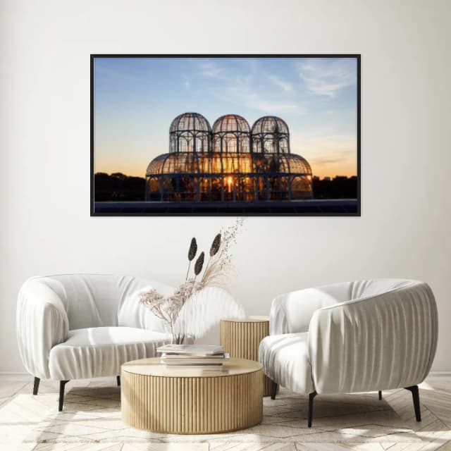 Quadro Decorativo Jardim Botanico Curitiba