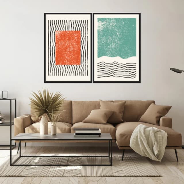 Kit Quadros Decorativos Formas