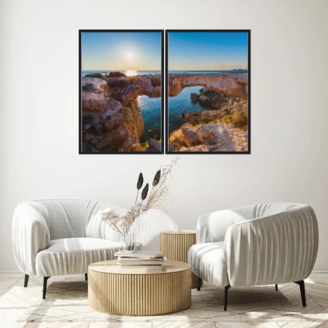 Kit Quadros Decorativos Ponte De Pedra