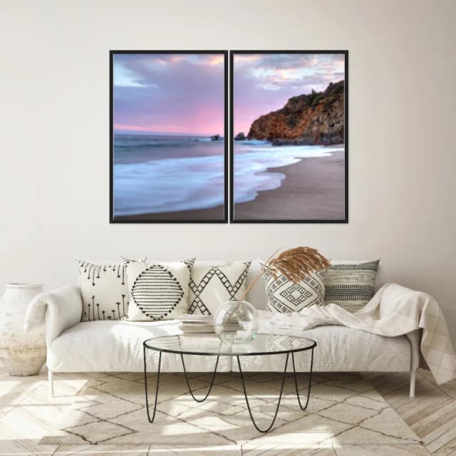 Kit Quadros Decorativos Mar