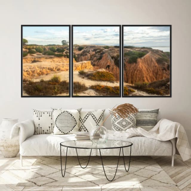 Kit Quadros Decorativos Rocha