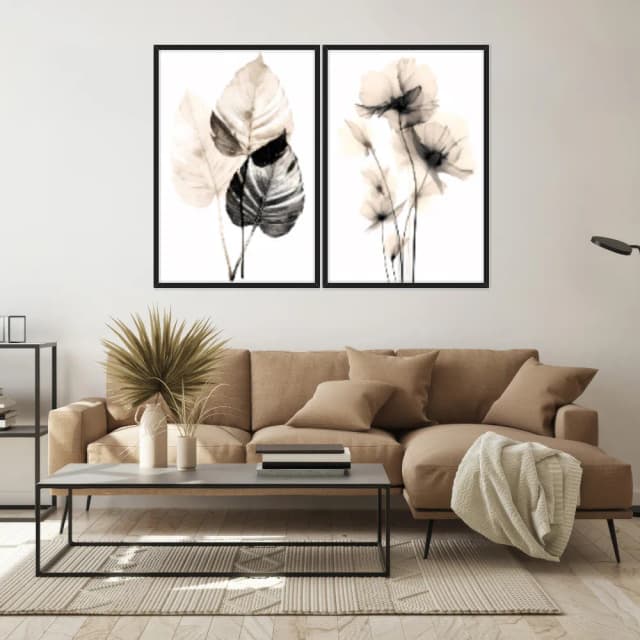 Kit Quadros Decorativos Minimalista