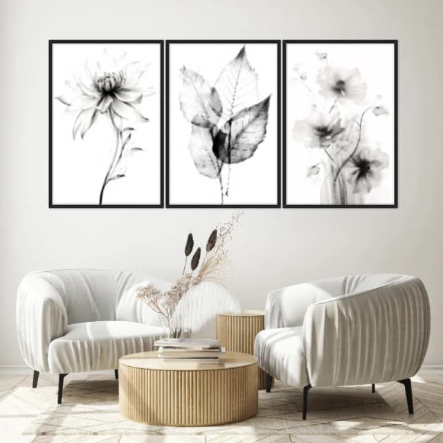 Kit Quadros Decorativos Minimalista