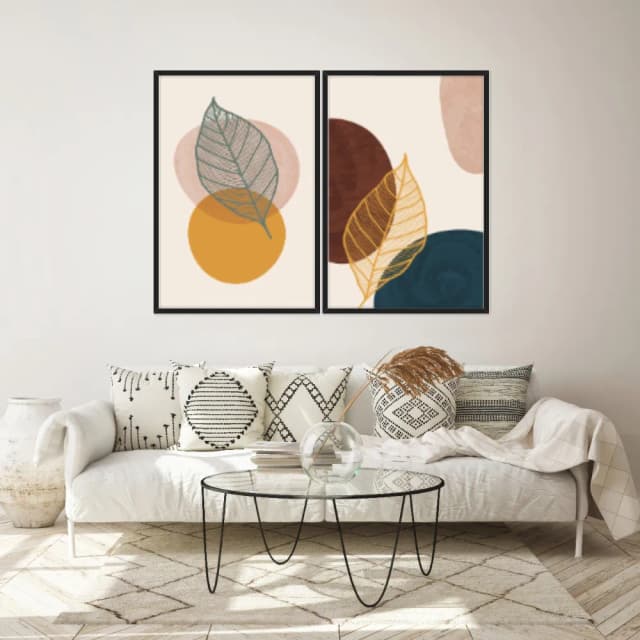 Kit Quadros Decorativos Boho