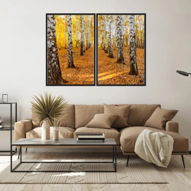 Kit Quadros Decorativos Tronco