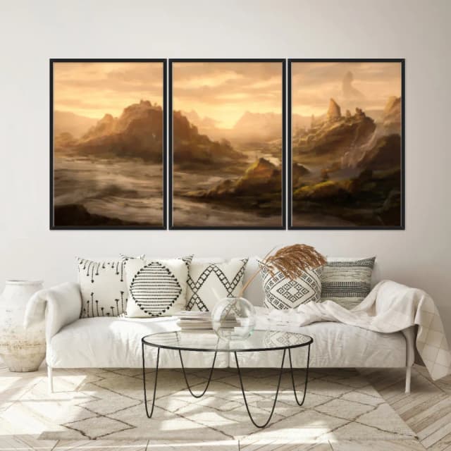 Kit Quadros Decorativos Montanha