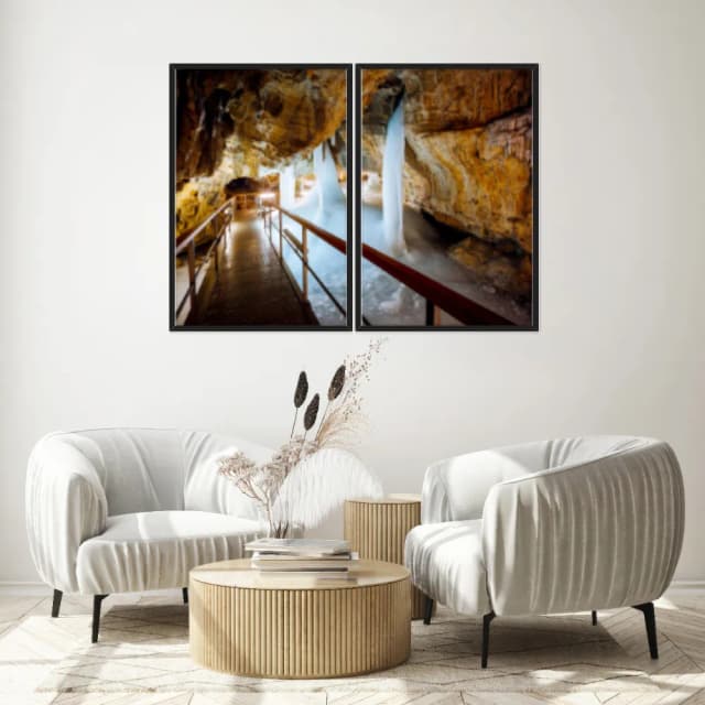 Kit Quadros Decorativos Caverna