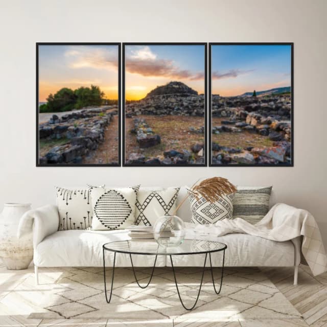 Kit Quadros Decorativos Pedras