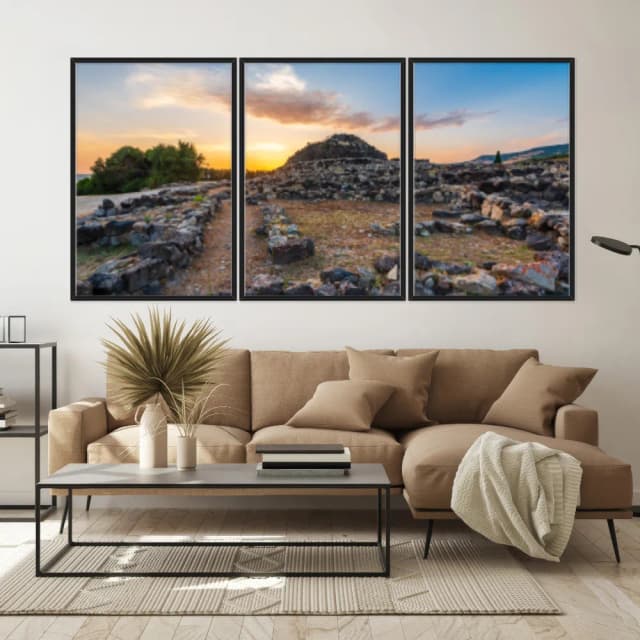 Kit Quadros Decorativos Pedras