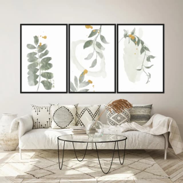 Kit Quadros Decorativos Minimalista