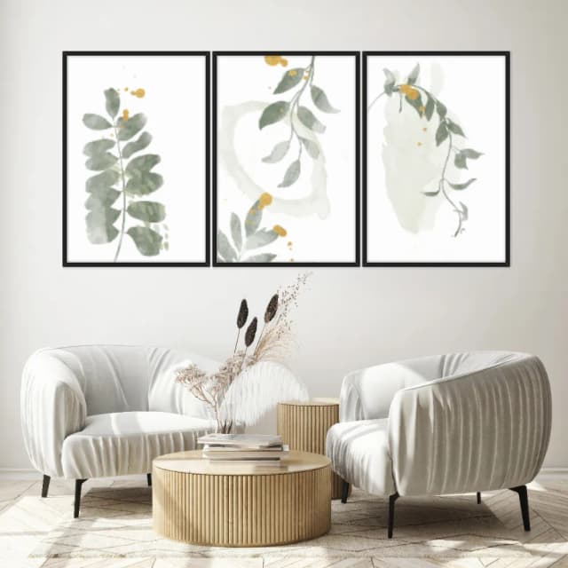 Kit Quadros Decorativos Minimalista