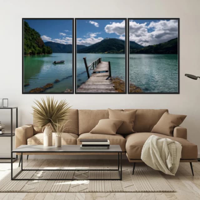 Kit Quadros Decorativos Passarela