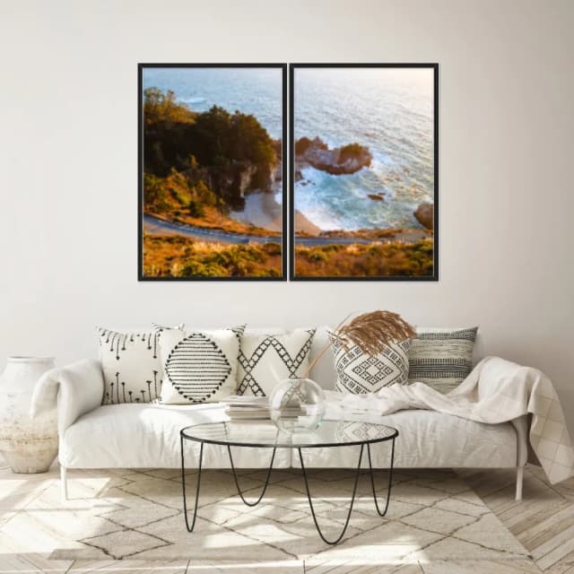 Kit Quadros Decorativos Mar