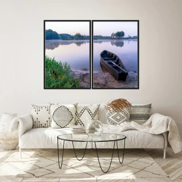 Kit Quadros Decorativos Na Areia