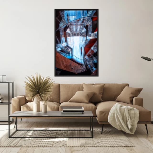 Quadro Decorativo Construção Moderna