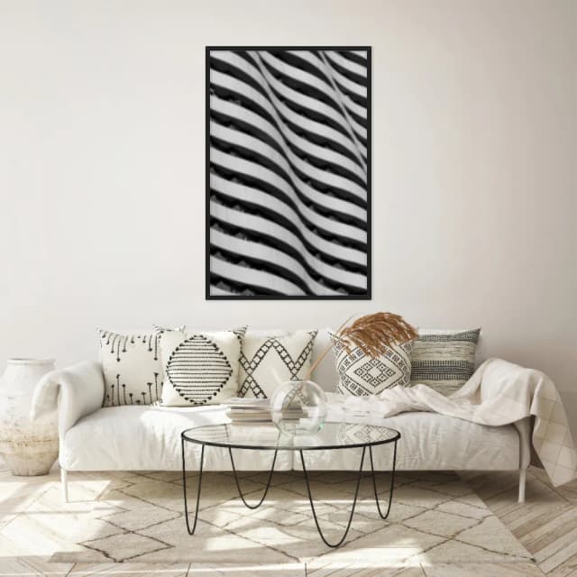 Quadro Decorativo Construção Geométrica