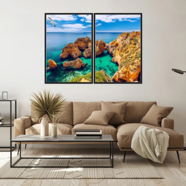 Kit Quadros Decorativos Ponta Da Piedade Portugal