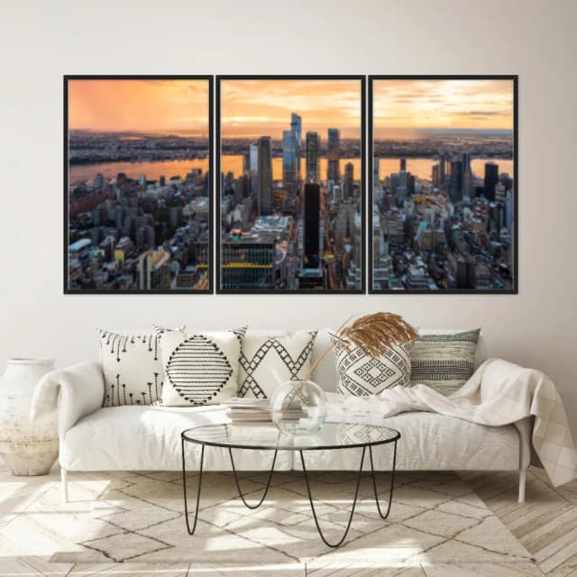 Kit Quadros Decorativos Nova York